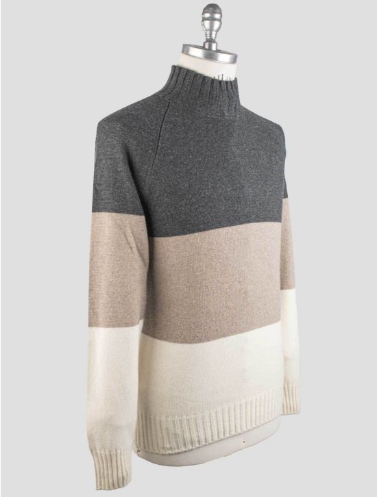 Gran Sasso Gran Sasso Multicolor Cashmere Sweater Half Neck Multicolor 001
