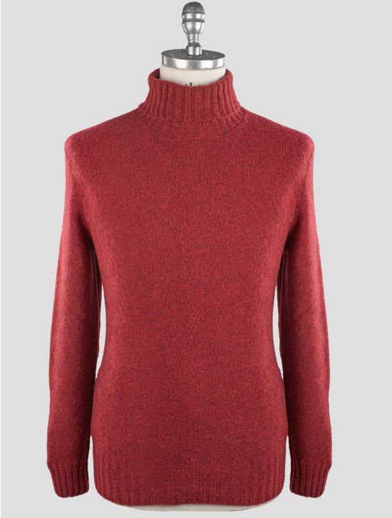 Gran Sasso Gran Sasso Red Virgin Wool Pa Sweater Turtleneck Red 000
