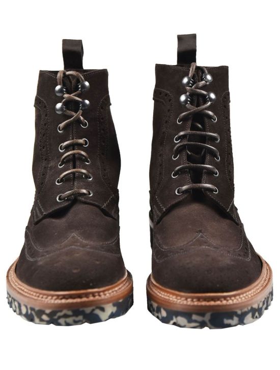 Kiton KITON Brown Leather Boots Brown 001