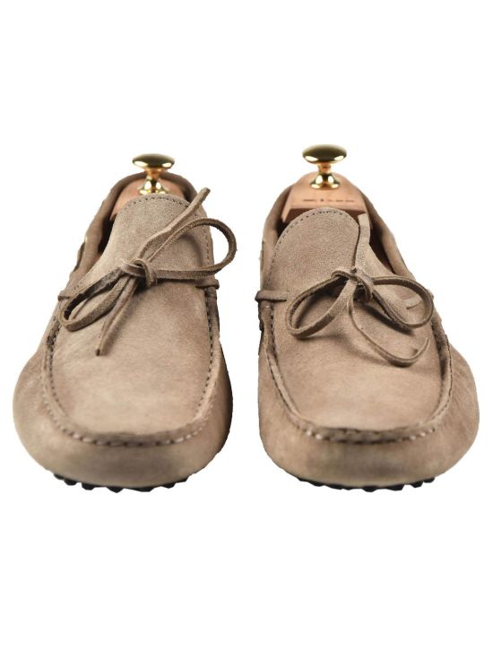 Kiton KITON Brown Leather Suede Shoes Brown 001