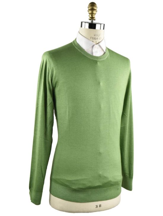 Kiton Kiton sweater crewneck Green 001