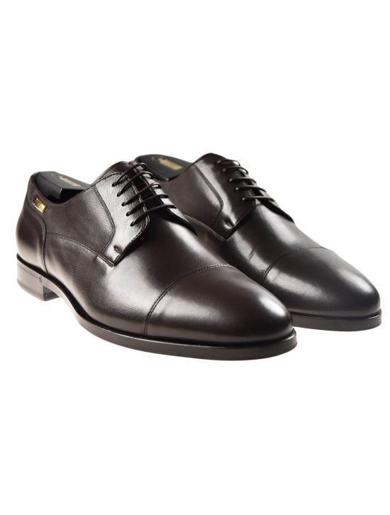 Zilli ZILLI Brown Leather Dress Shoes Brown 000