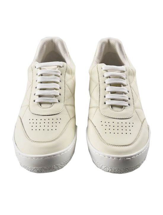 KNT KNT KITON White Leather Calfskin Sneakers White 001