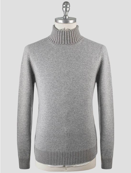 Gran Sasso Gran Sasso Gray Cashmere Sweater Turtleneck Gray 000