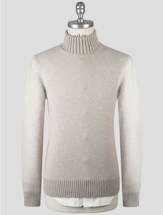 Gran Sasso Gran Sasso Beige Cashmere Sweater Turtleneck Beige 000