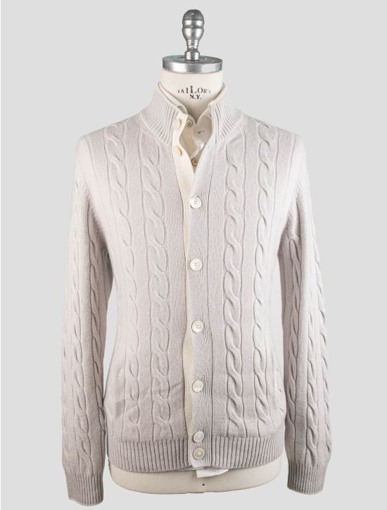 Gran Sasso Gran Sasso Gray Cashmere Sweater Cardigan Gray 000