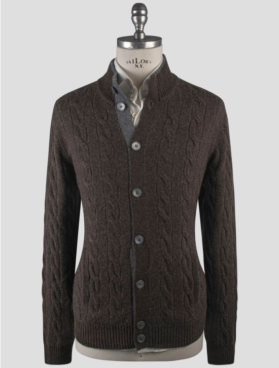 Gran Sasso Gran Sasso Brown Cashmere Sweater Cardigan Brown 000