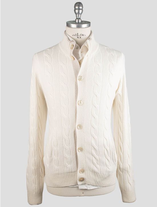 Gran Sasso Gran Sasso White Cashmere Sweater Cardigan White 000