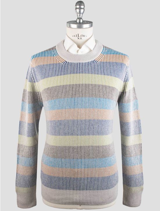 Gran Sasso Gran Sasso Multicolor Cashmere Sweater Crewneck Multicolor 000