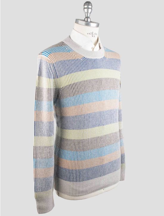 Gran Sasso Gran Sasso Multicolor Cashmere Sweater Crewneck Multicolor 001
