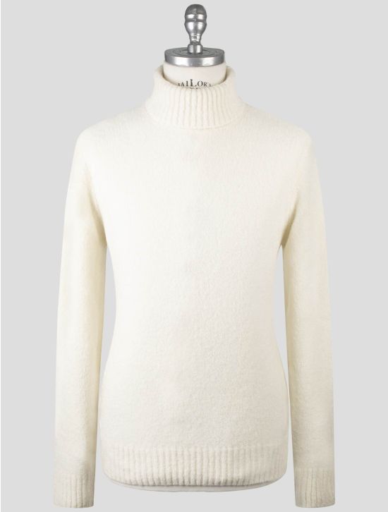 Gran Sasso Gran Sasso White Virgin Wool Pa Sweater Turtleneck White 000