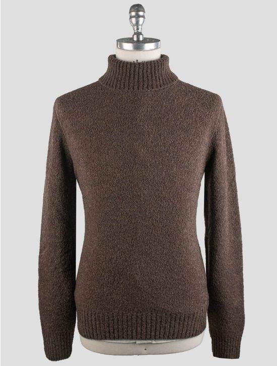 Gran Sasso Gran Sasso Brown Virgin Wool Pa Sweater Turtleneck Brown 000