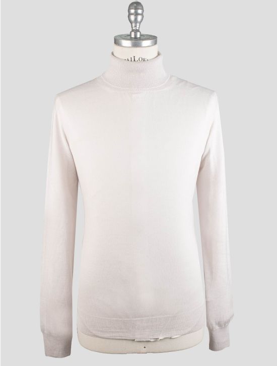 Gran Sasso Gran Sasso White Virgin wool Sweater Turtleneck White 000