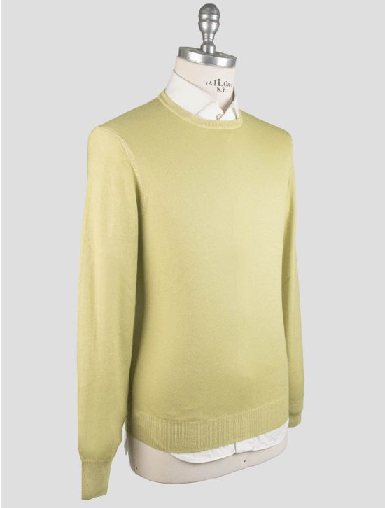 Gran Sasso Gran Sasso Green Cashmere Sweater Crewneck Green 001
