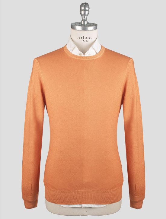 Gran Sasso Gran Sasso Orange Cashmere Sweater Crewneck Orange 000