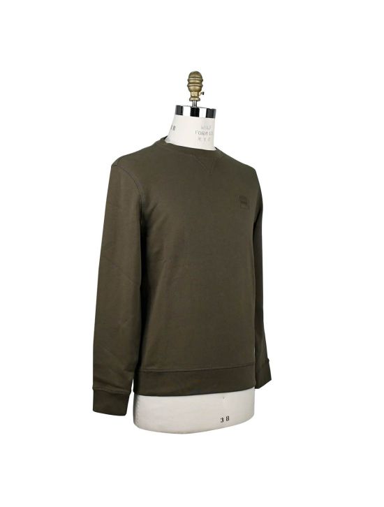 BOSS Boss Green Cotton Sweater Green 001