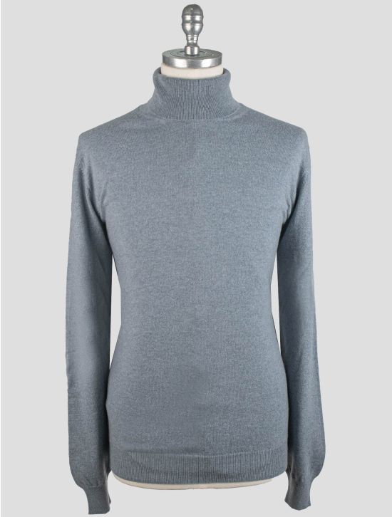 Gran Sasso Gran Sasso Gray Cashmere Sweater Tutleneck Gray 000