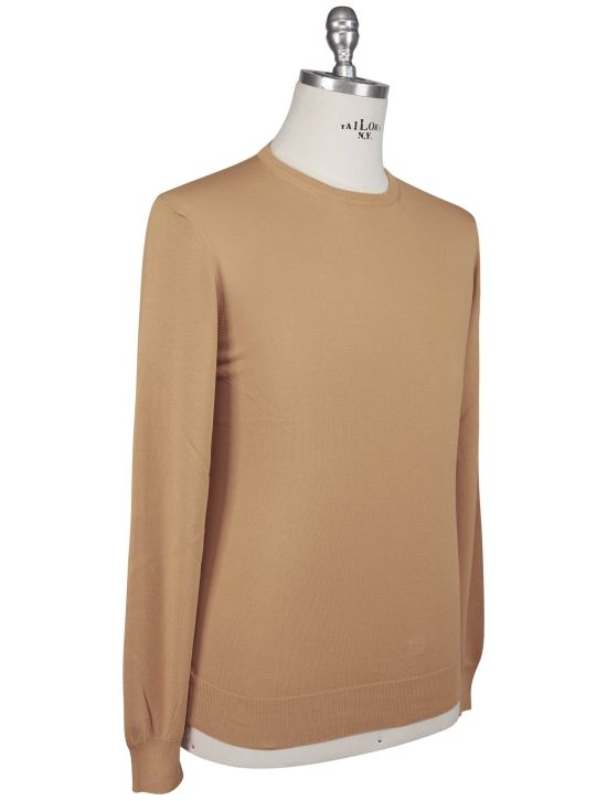 Gran Sasso Gran Sasso Orange Cotton Sweater Crewneck Orange 001