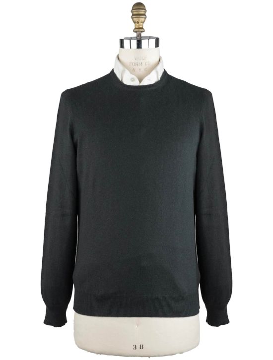 Gran Sasso Gran Sasso Black Cashmere Sweater Crewneck Black 000