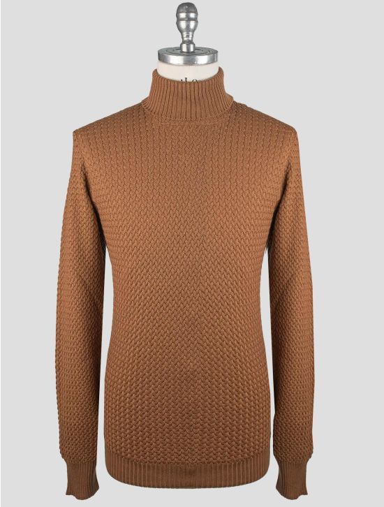 Gran Sasso Gran Sasso Brown Virgin Wool Sweater Turtleneck Brown 000