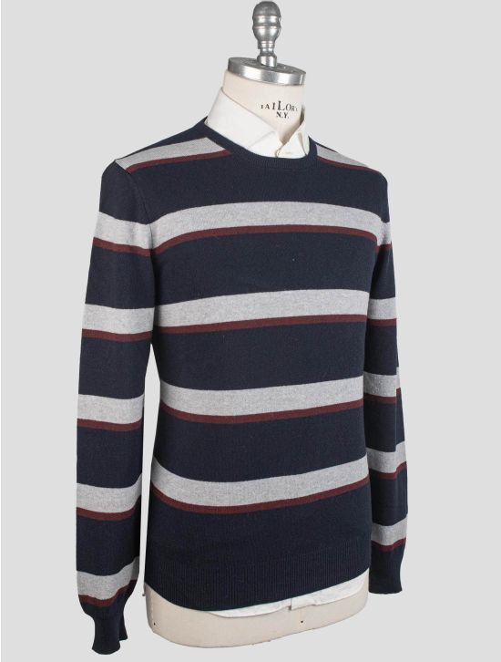 Gran Sasso Gran Sasso Multicolor Virgin Wool Viscose Cashmere Sweater Crewneck Multicolor 001