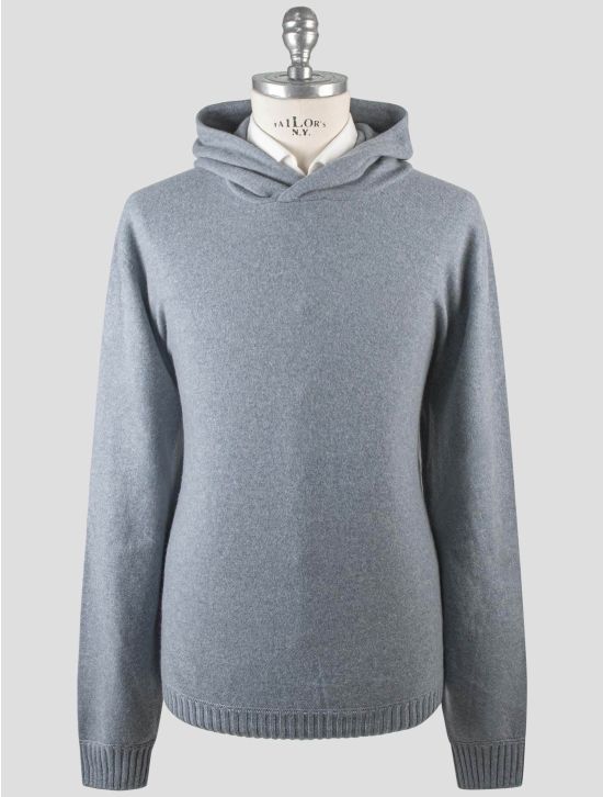 Gran Sasso Gran Sasso Gray Cashmere Sweater Hoodie Gray 000