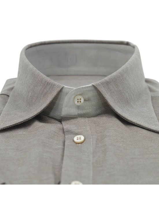 Zilli Zilli Brown Cotton Polo Shirt Short Sleeve Mod. Parigi Brown 001