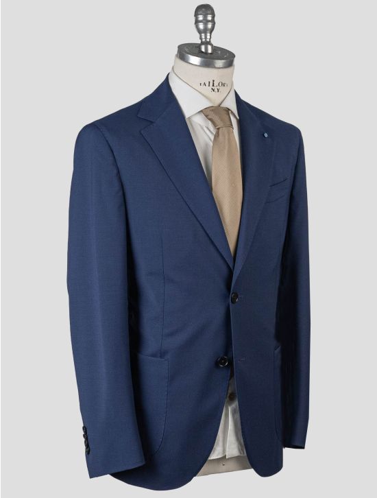 Giampaolo Giampaolo Blue Wool Pl Ea Suit Blue 001