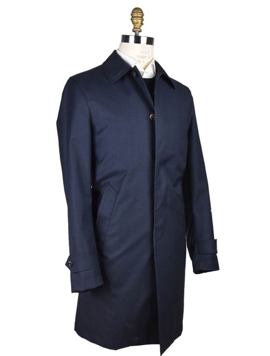Cesare Attolini Cesare Attolini Blue Wool Overcoat Blue 001