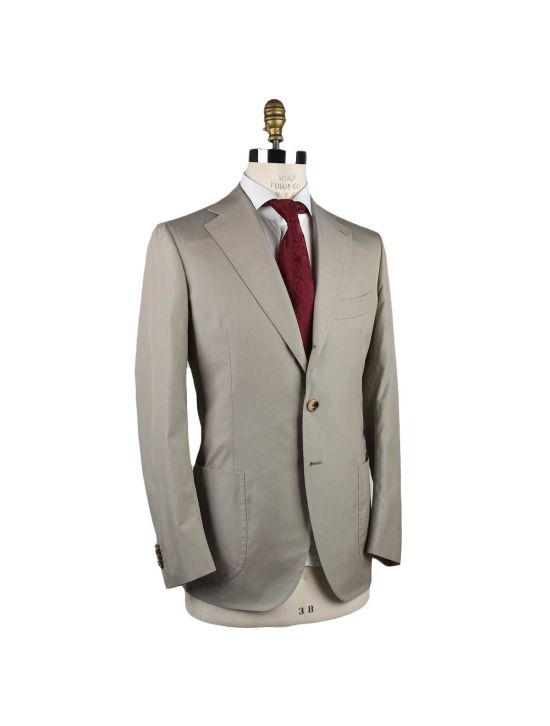 Cesare Attolini Cesare Attolini Beige Cotton Suit Beige 001
