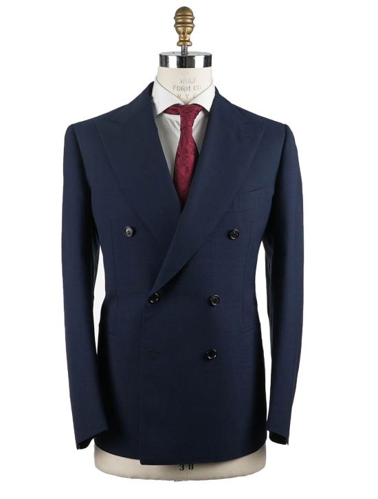 Cesare Attolini Cesare Attolini Blue Wool Mohair Suit Blue 000