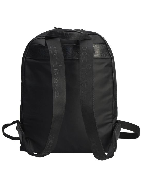 Kiton Kiton Black Pa Backpack Black 001