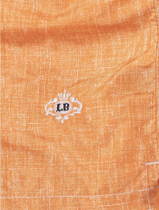 Luigi Borrelli Luigi Borrelli Orange Pl Swim Trunks Orange 001