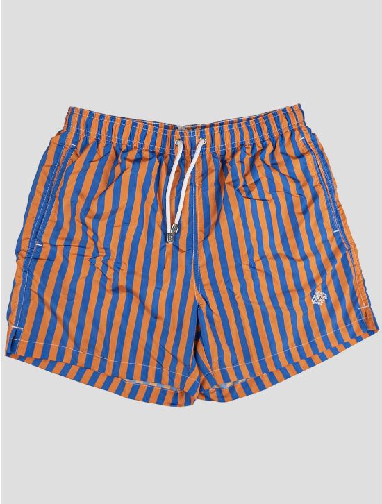 Luigi Borrelli Luigi Borrelli Orange Blue Pl Swim Trunks Orange / Blue 000