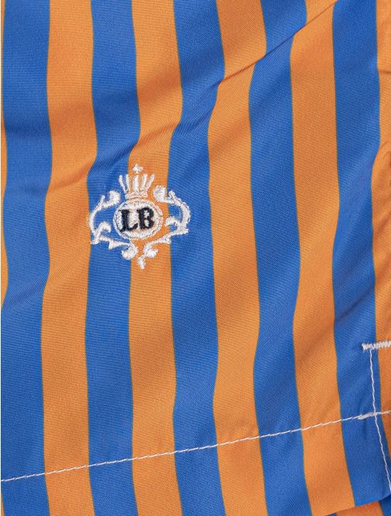 Luigi Borrelli Luigi Borrelli Orange Blue Pl Swim Trunks Orange / Blue 001
