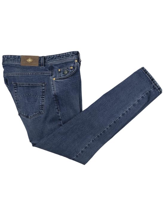 Luigi Borrelli Luigi Borrelli Blue Cotton Pant Blue 000