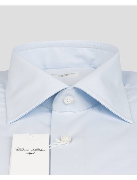 Cesare Attolini Cesare Attolini Light Blue Cotton Shirt Light Blue 001