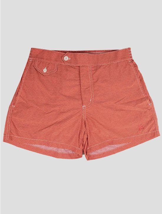Isaia Isaia Red Pa Swim Trunks Red 000