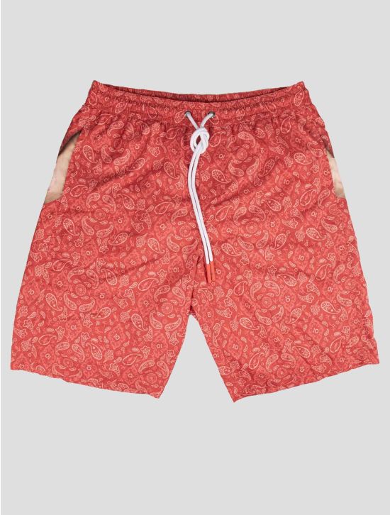 Isaia Isaia Red Pl Swim Trunks Red 000