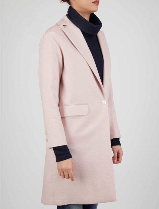 Kiton Kiton Pink Cashmere Silk Ea Coat Pink 001