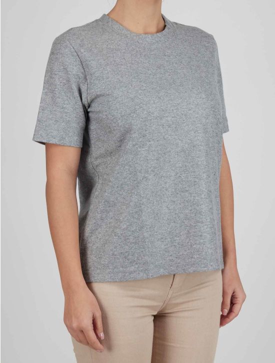 Kiton Kiton Gray Cashmere T-Shirt Gray 001