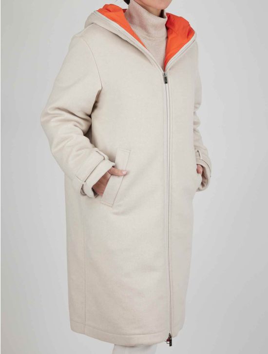 Kiton Kiton Gray Cashmere Detachable Overcoat Gray 001