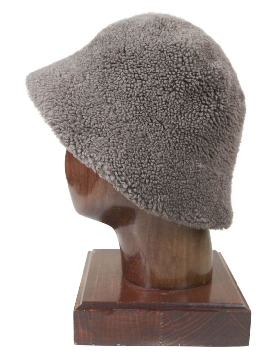 Kiton Kiton Gray Shearling Hat Gray 001