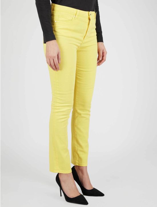 Kiton Kiton Yellow Cotton Ea Jeans Yellow 001