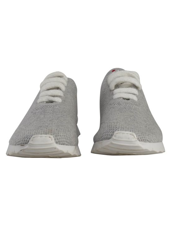 Kiton Kiton Gray Cashmere Sneakers Gray 001