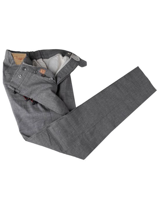 Marco Pescarolo Marco Pescarolo Gray Cashmere Linen  Ea Jeans Gray 001
