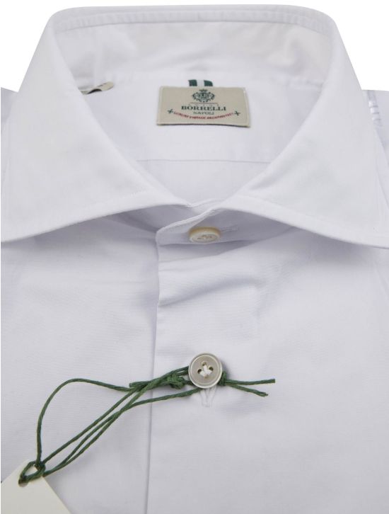 Luigi Borrelli Luigi Borrelli White Cotton Ea Shirt White 001