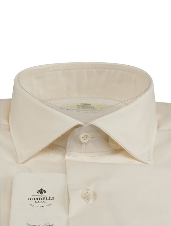 Luigi Borrelli Luigi Borrelli White Cotton Shirt White 001