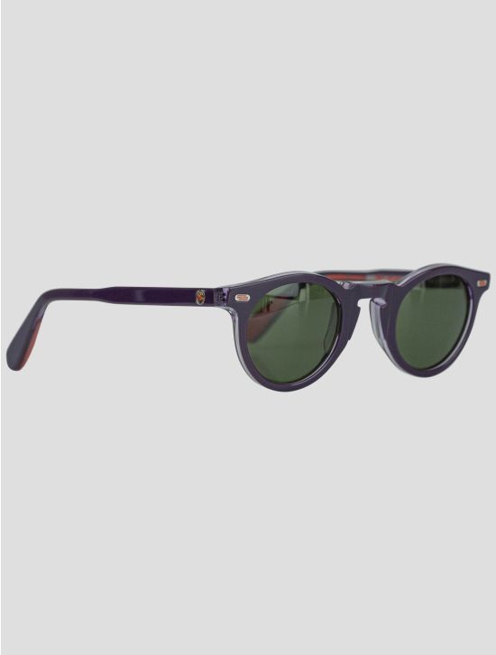 Isaia Isaia Purple Plastic Sunglasses Purple 001