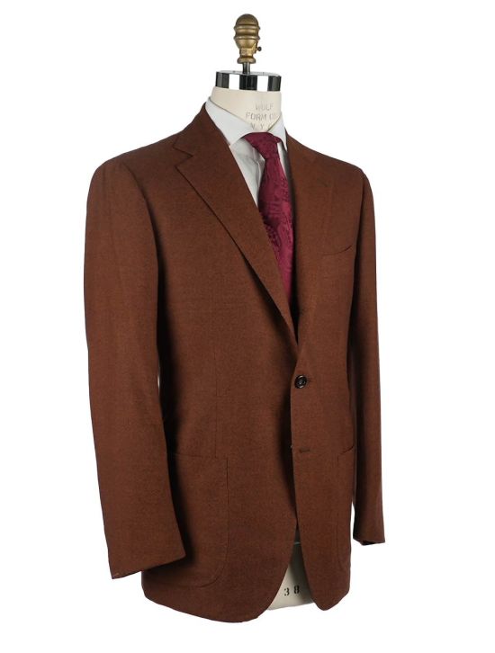 Cesare Attolini Cesare Attolini Brown Wool 130's Blazer Brown 001